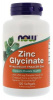 NOW Zinc Glycinate 30 mg, 120 капс.